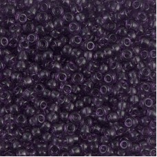 8/0 Miyuki Seed Beads - Transparent Amethyst