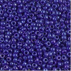8/0 Miyuki Seed Beads - Opaque Cobalt Luster