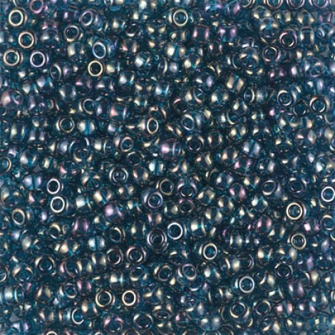 8/0 Miyuki Seed Beads - Montana Blue Gold Luster - 12.5gm 8/0 Miyuki Seed Beads - Montana Blue Gold Luster - 12.5gm