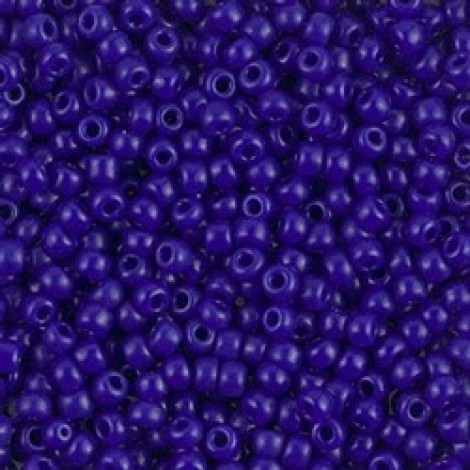 8/0 Miyuki Seed Beads - Opaque Cobalt - 22gm
