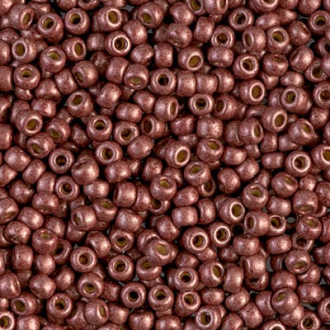 8/0 Miyuki Seed Beads - Duracoat Galvanised Matte Dk Berry - 250gm 8/0 Miyuki Seed Beads - Duracoat Galvanised Matte Dk Berry - 250gm