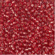8/0 Miyuki Duracoat Seed Beads - Silver Lined Light Watermelon - 20gm