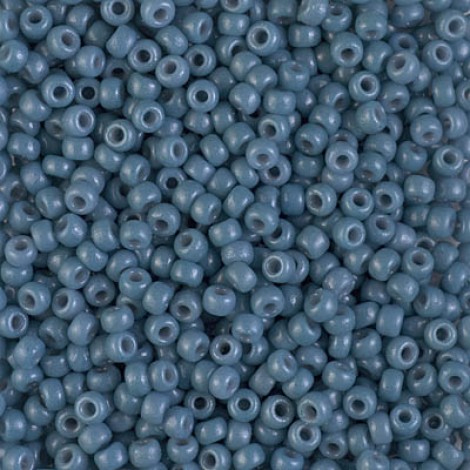 8/0 Miyuki Seed Beads - Duracoat Opaque Bayberry