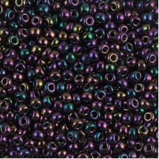 8/0 Miyuki Seed Beads - Purple Iris - 22gm