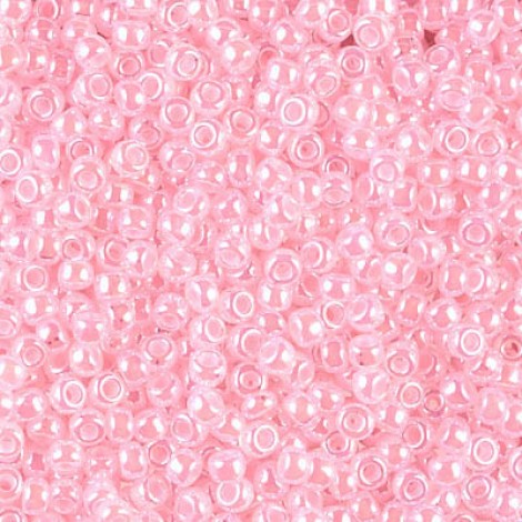 8/0 Miyuki Seed Beads - Baby Pink Ceylon - 22gm