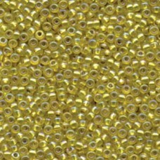 6/0 Miyuki Seed Beads - Silver Lined Yellow