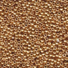 8/0 Miyuki Seed Beads - Galvanised Gold - 10g