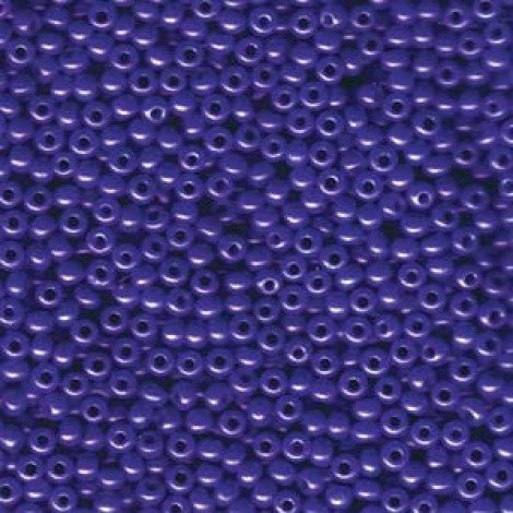 8/0 Miyuki Seed Beads - Opaque Bright Purple - 22gm