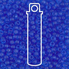 8/0 Miyuki Seed Beads - Matte Transparent Sapphire - 22gm