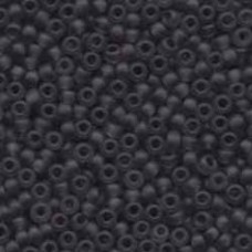 8/0 Miyuki Seed Beads - Matte Transp Grey