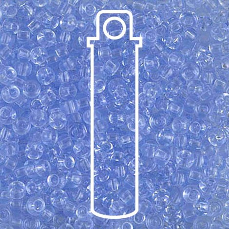 8/0 Miyuki Seed Beads - Light Cornflower Blue - 22gm 8/0 Miyuki Seed Beads - Light Cornflower Blue - 22gm