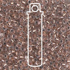 8/0 Miyuki Seed Beads - Copper Lined Crystal - 10gm