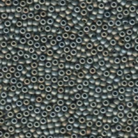 8/0 Miyuki Seed Beads - Matte Metallic Grey - 22gm
