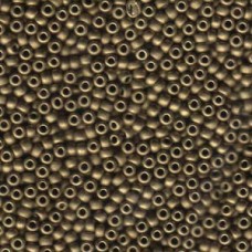 6/0 Miyuki Seed Beads - Matte Metallic Bronze
