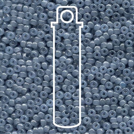 8/0 Miyuki Seed Beads - Slate Blue - 22gm