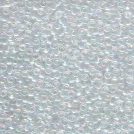 8/0 Miyuki Seed Beads - Crystal AB - 22gm