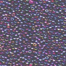 8/0 Miyuki Seed Beads - Purple Lined Amethyst AB