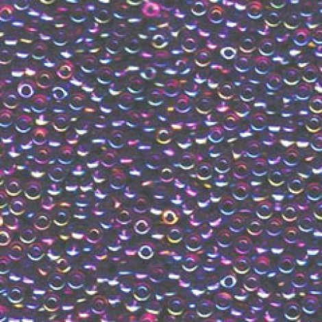 8/0 Miyuki Seed Beads - Purple Lined Amethyst AB - 12.5gm