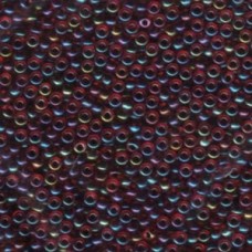 8/0 Miyuki Seed Beads - Garnet AB - 22gm