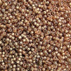 11/0 Miyuki Duracoat Seed Beads - Silver Lined Tan - 12.5gm