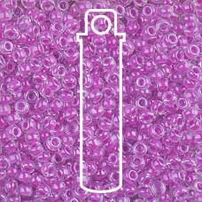 8/0 Miyuki Seed Beads - Luminous Plum Crazy - 22gm