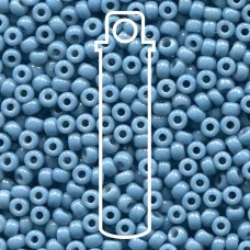 8/0 Miyuki Seed Beads - Duracoat Opaque Faded Denim - 22gm