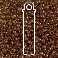 8/0 Miyuki Seed Beads - Picasso Saffron Transparent - 20gm
