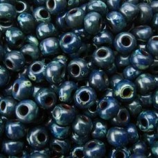 8/0 Miyuki Seed Beads - Picasso Montana Matte - 22gm