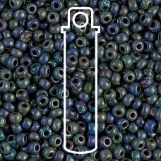8/0 Miyuki Seed Beads - Picasso Montana Matte - 22gm