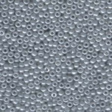 8/0 Miyuki Seed Beads - Grey Ceylon - 20gm