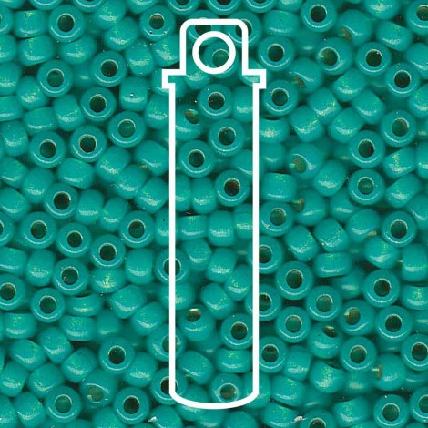 8/0 Miyuki Seed Beads - Silver Lined Seafoam Alabaster - 22gm 8/0 Miyuki Seed Beads - Silver Lined Seafoam Alabaster - 22gm
