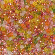 8/0 Miyuki Seed Beads - Flamingo Road Mix - 20gm