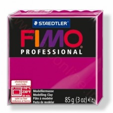 Fimo Professional Polymer Clay - True Magenta - 85gm