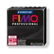 Fimo Professional Polymer Clay - Black - 85gm