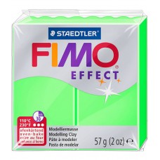 Fimo Soft Effect Polymer Clay - Neon Green - 57gm