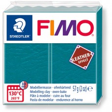 Fimo Leather Effect Polymer Clay - Lagoon - 57gm