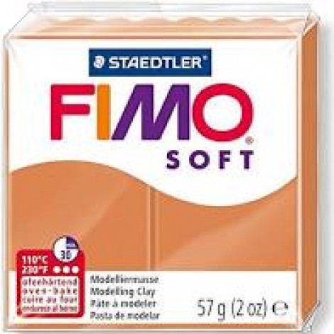 Fimo Soft Polymer Clay 57g - Cognac