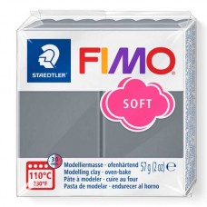 Fimo Soft Polymer Clay - Stormy Grey - 57gm