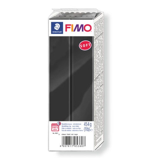 Staedtler Fimo Soft Modelling Clay Half Block and Tools Set of 8