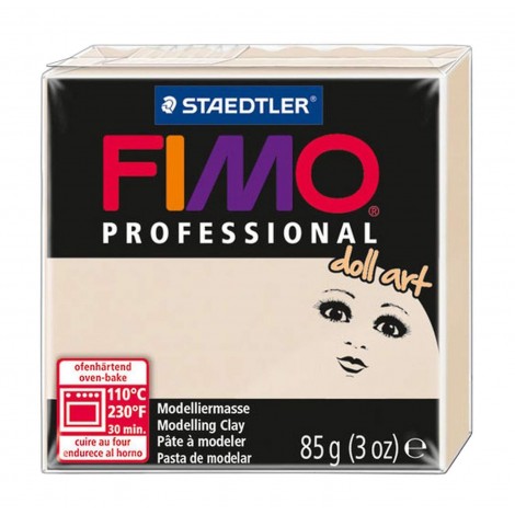 Fimo Professional Polymer Clay - Translucent Beige - 85gm