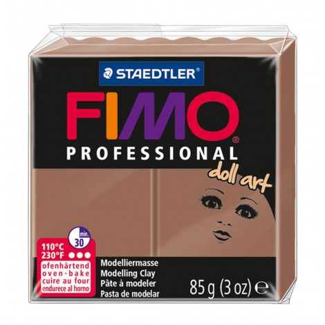 Fimo Professional Doll Polymer Clay - Opaque Nougat - 85gm