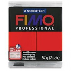 Fimo Professional Polymer Clay - True Red - 57gm