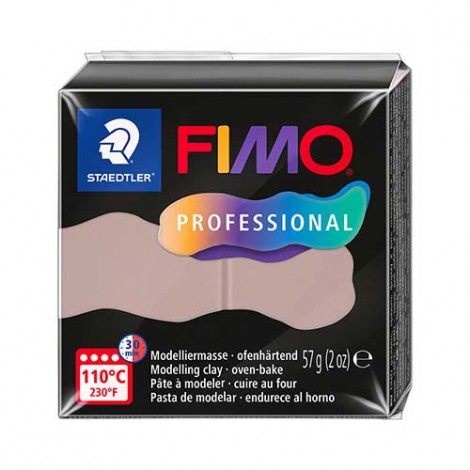 Fimo Professional Polymer Clay - Taupe - 57gm Fimo Professional Polymer Clay - Taupe - 57gm