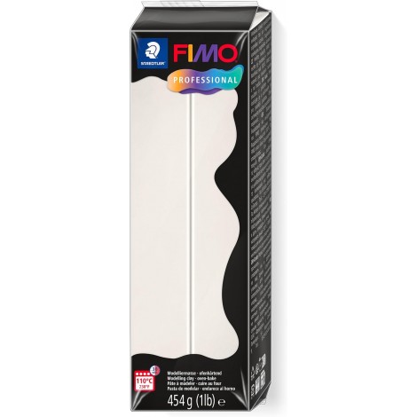 Fimo Professional Polymer Clay - White - 454gm