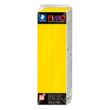Fimo Professional Polymer Clay - True Yellow - 454gm