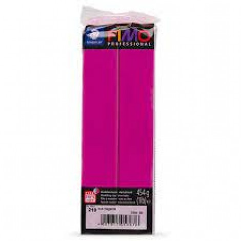 Fimo Professional Polymer Clay - True Magenta - 454gm