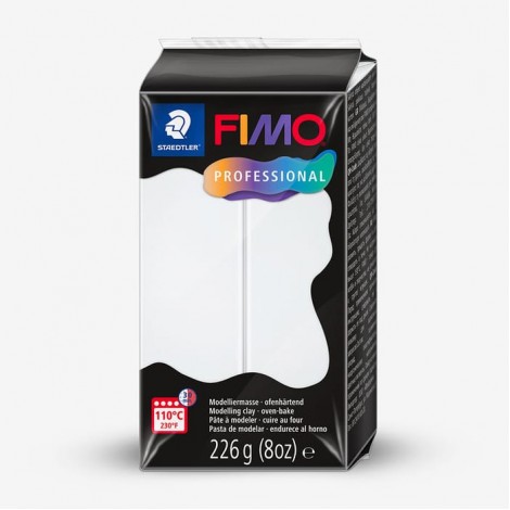 Fimo Professional Polymer Clay - White - 226gm