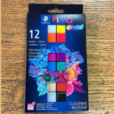 Fimo Professional Polymer Clay Material Pack - 12 x 25gm blocks
