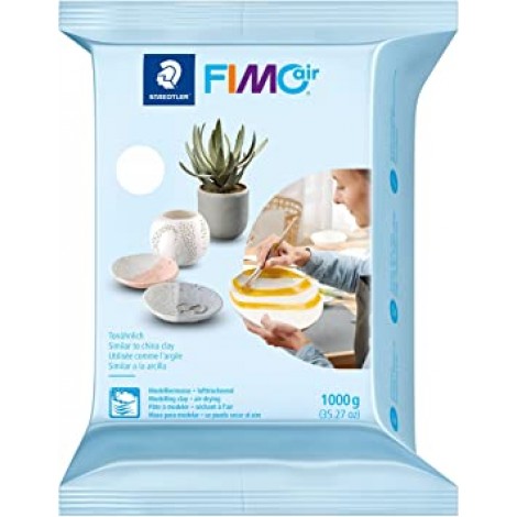 Fimo Air Basic Air Dry Clay - 1kg - White