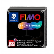 Fimo Professional Polymer Clay - Black - 57gm